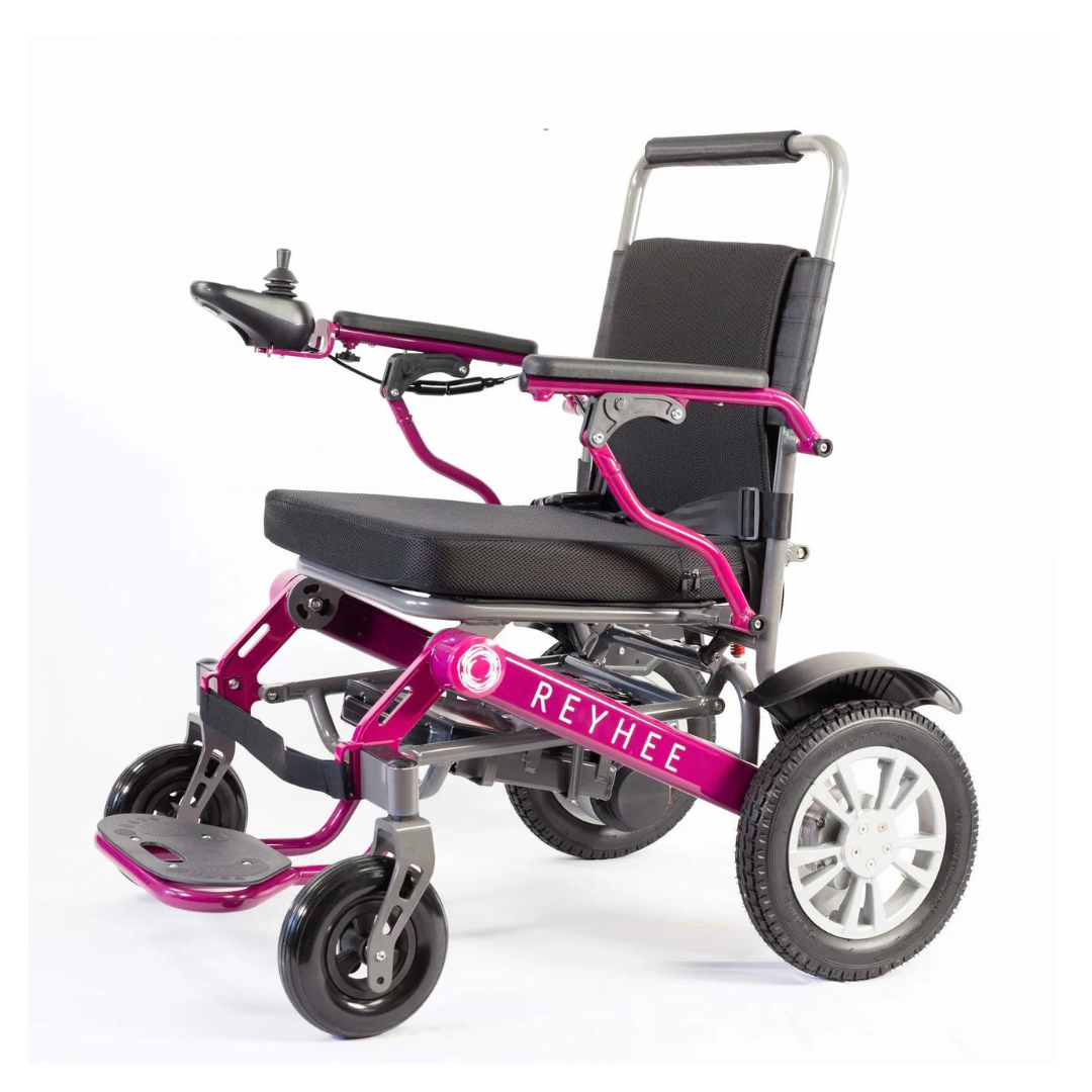 Reyhee Roamer Folding Portable Ultralight Power Wheelchair XW-LY001 - - Blowout Sale - Senior.com Power Chairs
